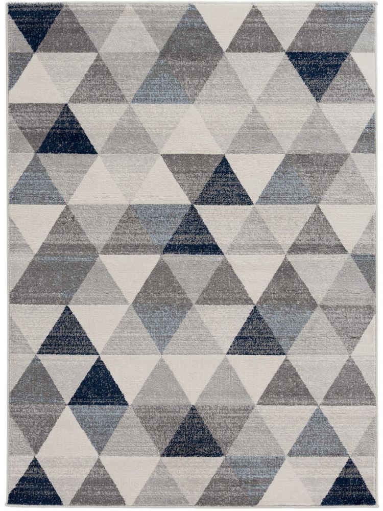 Vintage Teppich als Beige Kurzflorteppich im Abstraktem Muster