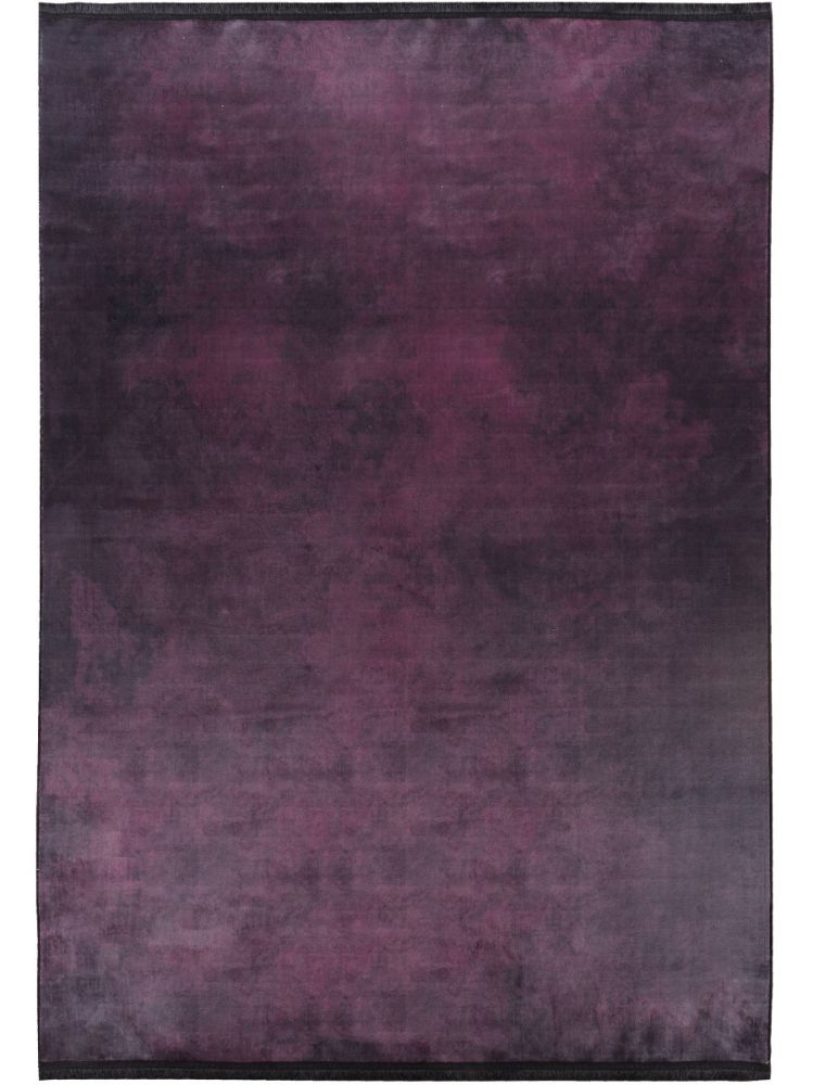 Einfarbig aus Anthrazit Teppich | Meliert Polyester Waschbarer