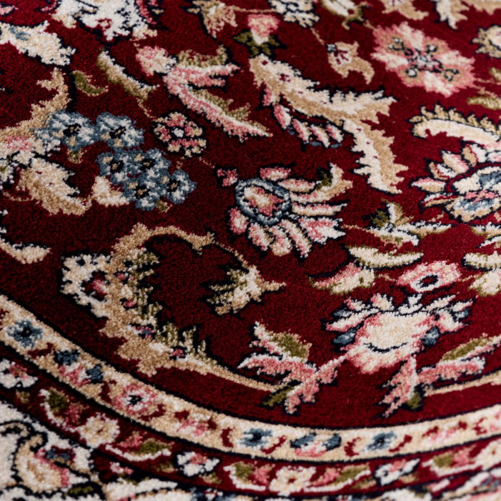 Teppich Orient Perser Muster Orientalisch Rot Bordeaux Dunkelrot S XXL NEU 