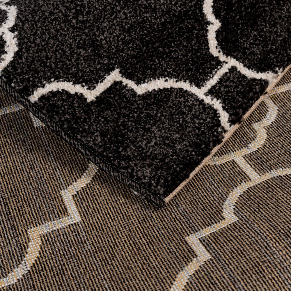 Teppich Marokkanisches Design Maroc Muster Teppiche Verlauf Creme Weiß 200x290cm 