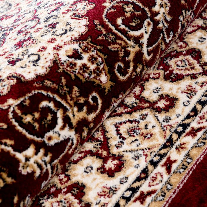 Orientteppich Medaillon Rot Orientalischer Klassik Design M802
