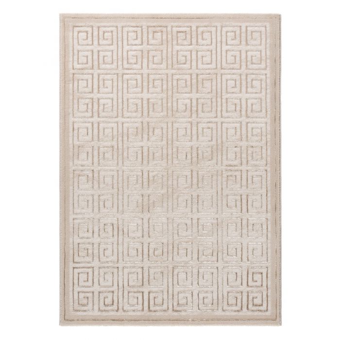 Designerteppich Pattern in beige M703