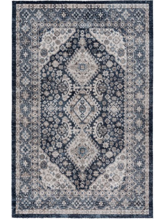 Vintage Teppich Blau