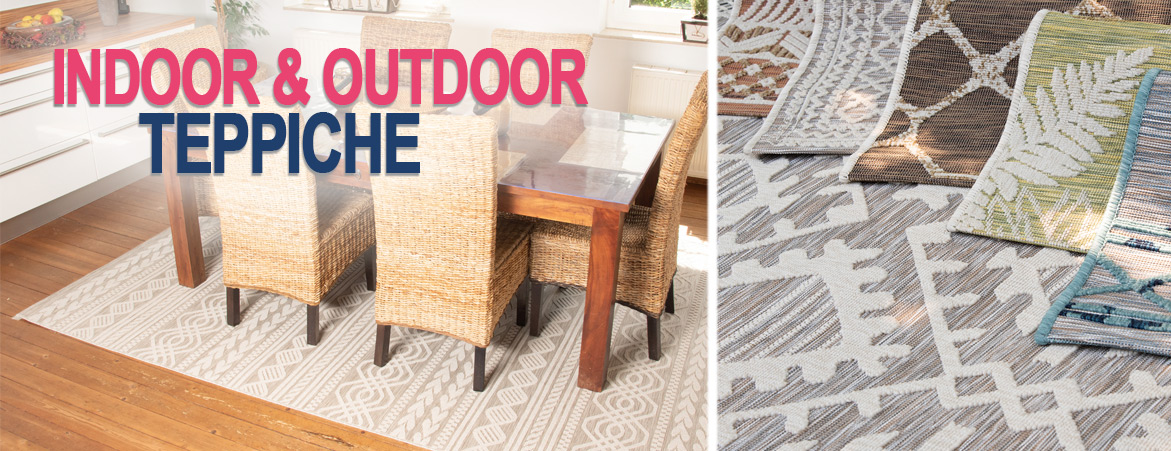 Outdoor und Indoor Teppiche online auf myneshome kaufen